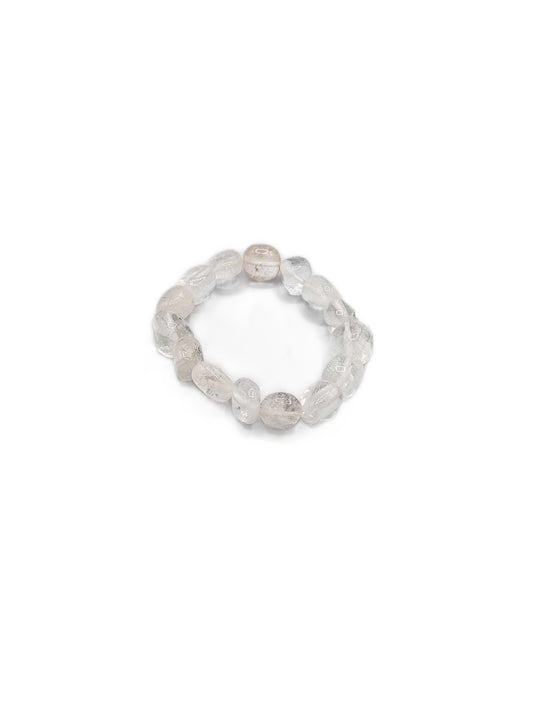 Quartz crystal bracelet